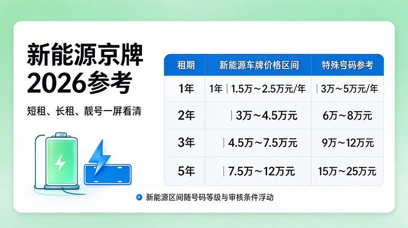 北京车牌租赁政策变化
